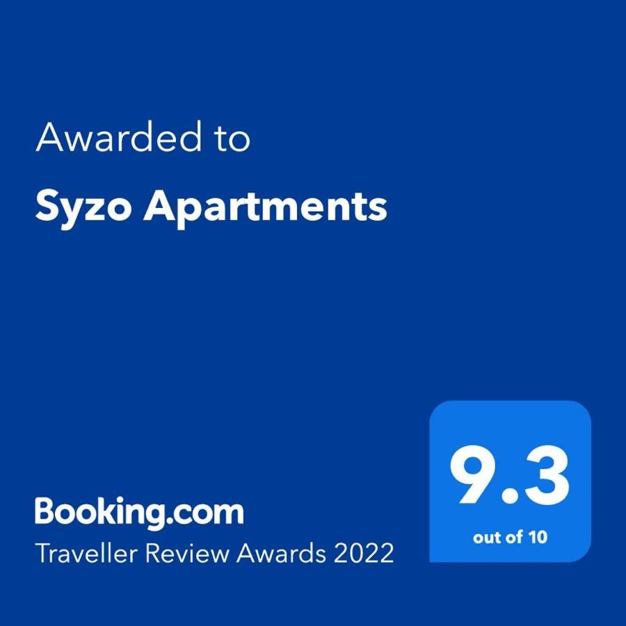 Syzo Apartments Pogradec Eksteriør billede