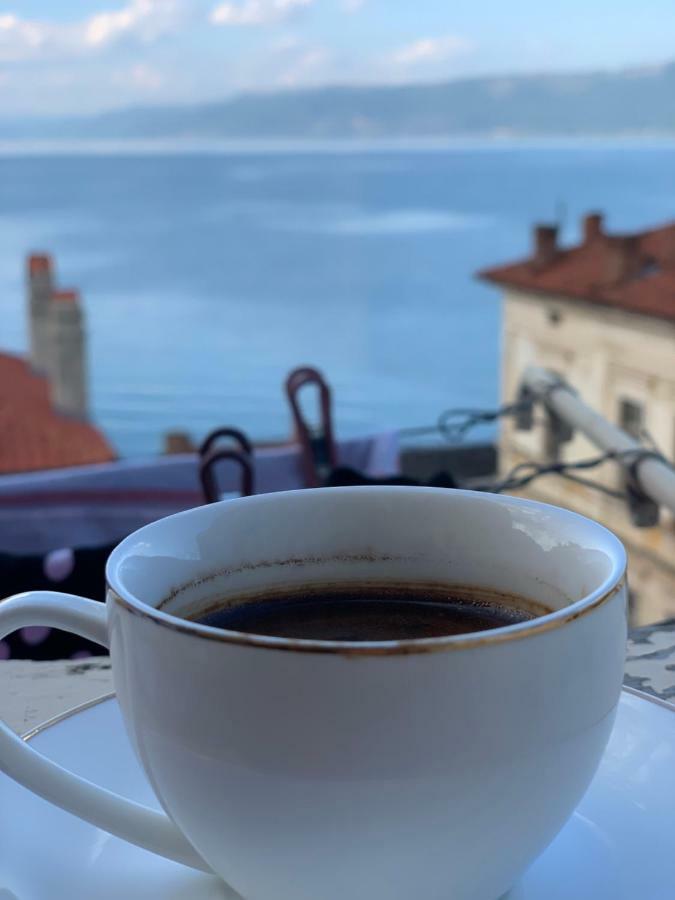 Syzo Apartments Pogradec Eksteriør billede